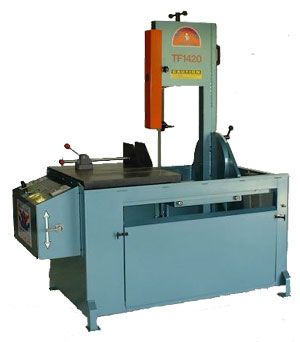 20Inch Throat 14Inch Height Roll-In TF-1420 Tilt Frame BAND SAW, Vertical, 2 HP 3 - Haga clic para agrandar la imagen