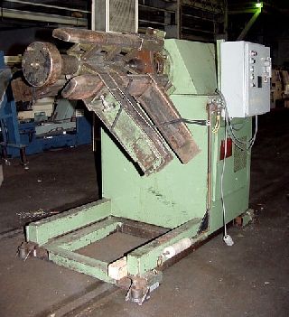 10000Lb Cap. 30Inch Width Feed Lease PR-10M-30 UNCOILER, Motorized - Haga clic para agrandar la imagen