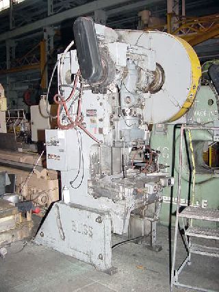 45 Ton 3Inch Stroke Bliss C-45 OBI PRESS, Mechanical Clutch - Haga clic para agrandar la imagen
