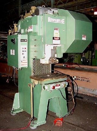 32 Ton 2Inch Stroke Rousselle G1-32 OBI PRESS, Air Clutch - Haga clic para agrandar la imagen