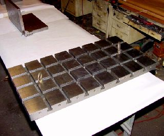 20Inch Width 39.35Inch Length Unknown T-Slotted TOOLING SUBPLATE, 2.35Inch Thick - Haga clic para agrandar la imagen