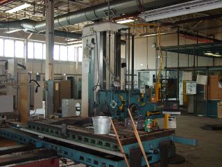 4 Spindle 84 X Axis Giddings &Lewis 70AD4T HORIZONTAL BORING MILL, #50 PD - Haga clic para agrandar la imagen