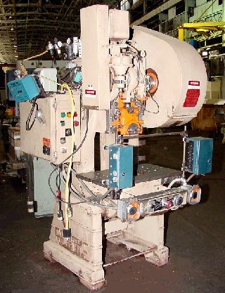 25 Ton 2 Stroke Rousselle 3 OBI PRESS, Air Clutch - Haga clic para agrandar la imagen