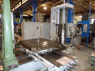 3.5 Spindle 53 X Axis Wotan B90 HORIZONTAL BORING MILL, #40 PDB, Facing H - Haga clic para agrandar la imagen