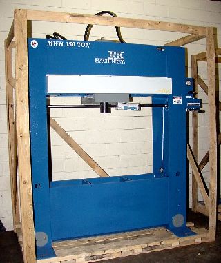 150 Ton Pressmaster HFP 150 XW H-FRAME HYDRAULIC PRESS, Extra Wide Bed, w/M - Haga clic para agrandar la imagen