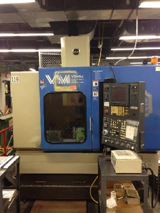 22 X Axis 16 Y Axis Hitachi-Seiki VM40J VERTICAL MACHINING CENTER, Seicos - Haga clic para agrandar la imagen