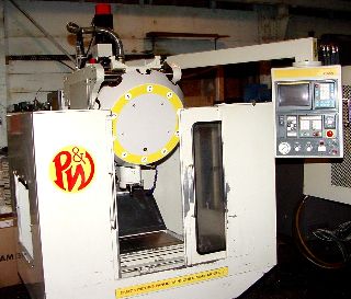Pratt & Whitney Fanuc Drill Mate Model T VERTICAL MACHINING CENTER, Fanuc 0 - Haga clic para agrandar la imagen