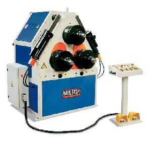 4.5 THICKNESS Baileigh R-H120 NEW BENDING ROLL, 220v 3-phase double pinch - Haga clic para agrandar la imagen