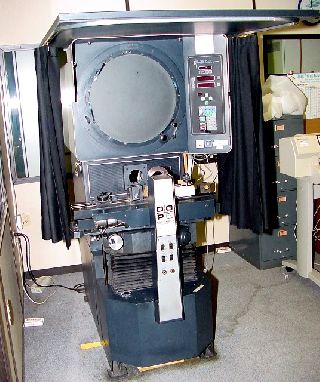 20 Screen OGP QL20S OPTICAL COMPARATOR, DRO, EDGE DET. (PROJECTRON), CLIP, - Haga clic para agrandar la imagen