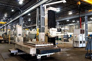 6 Spindle 120 X Axis Giddings & Lewis G60RT HORIZONTAL BORING MILL, 8000B - Haga clic para agrandar la imagen