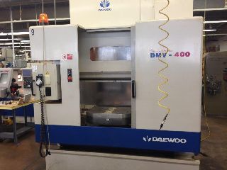22 X Axis 15.7 Y Axis Daewoo DMV-400 VERTICAL MACHINING CENTER, Mitsubish - Haga clic para agrandar la imagen