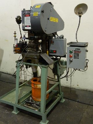 5 Ton 1 Stroke Perkins 5C OBI PRESS, Mechanical Clutch / Roll Feed - Haga clic para agrandar la imagen