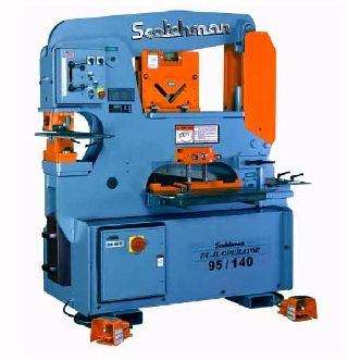 95 Ton 9 Throat Scotchman DO 95/140-24M NEW IRONWORKER, Dual Operator - Haga clic para agrandar la imagen