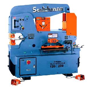 120 Ton 12 Throat Scotchman DO 120/200-24M NEW IRONWORKER, 120 & 200 Ton, - Haga clic para agrandar la imagen
