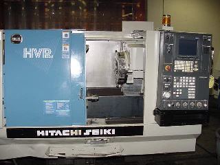 17.7 Swing 24.8 Centers Hitachi-Seiki HVP-23J CNC LATHE, Seicos LY,  Chip - Haga clic para agrandar la imagen