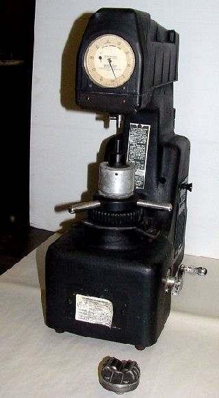 Wilson-Rockwell 1JS HARDNESS TESTER, SUPERFICIAL TESTER, COMPLETE & EXCELLE - Haga clic para agrandar la imagen