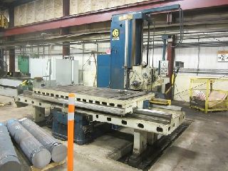 5 Spindle 84 X Axis Giddings & Lewis FRASER 70A-DP5-T HORIZONTAL BORING M - Haga clic para agrandar la imagen