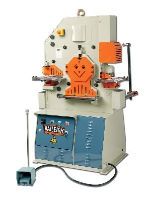 62 Ton 8 Throat Baileigh SW-621 NEW IRONWORKER, 5 station, 5 Hp, 220V, sin - Haga clic para agrandar la imagen