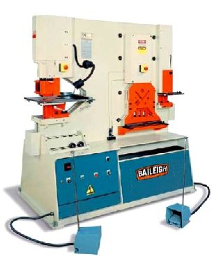95 Ton 16 Throat Baileigh SW-95 NEW IRONWORKER, 5 Station Dual Operator, 1 - Haga clic para agrandar la imagen