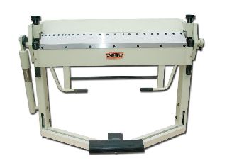 14Ga Thickness 50 Width Baileigh BB-5014F FINGER BRAKE, foot operated mate - Haga clic para agrandar la imagen