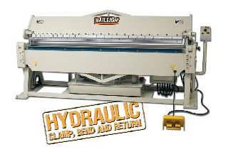 12 Thickness 96 Width Baileigh BB-9612H FINGER BRAKE, 220V; 3ph; 22-finge - Haga clic para agrandar la imagen