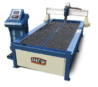 Baileigh PT-510HD CNC PLASMA CUTTER, 5 x 10 CNC Plasma Cutting Table, 220 - Haga clic para agrandar la imagen