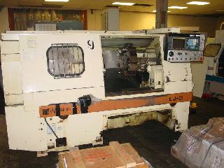 17 Swing 24 Centers Wasino LJ-6MC CNC LATHE, Fanuc 0T, 10chk., Live Tool - Haga clic para agrandar la imagen