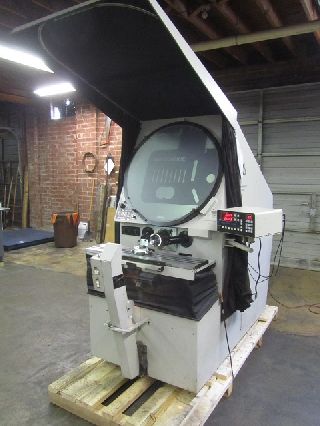 30 Screen Scherr-Tumico 22-2500 OPTICAL COMPARATOR, w/ QUADRACHEK 2000 - Haga clic para agrandar la imagen