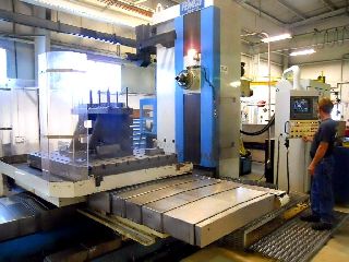 4.3 Spindle 79 X Axis Femco BMC-110R2 HORIZONTAL BORING MILL, Fanuc 18M C - Haga clic para agrandar la imagen