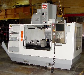 40 X Axis 20 Y Axis Haas VF-3B 4 Axis VERTICAL MACHINING CENTER, VISUAL Q - Haga clic para agrandar la imagen