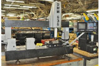Numerex DMM-636 SHAFT CHECKER CMM, 12 x 36 CAPACITY, AIR TAILSTOCKS, DRI - Haga clic para agrandar la imagen