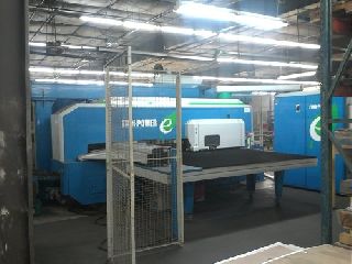 22 TON FINN POWER E-25 THICK TURRET ELECTRIC SERVO-PUNCHING MACHINE - powiększ zdjęcie