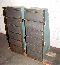 36" Height 12" Width Unknown PAIR ANGLE PLATES, T-Slotted Cast Iron Set - click to enlarge