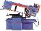 13Inch Width 18Inch Height Roll-In InchKizzerInch Model: HS1318 HORIZONTAL BAND SAW - click to enlarge