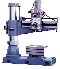 33.5Inch Arm 8.25Inch Column Sharp RD-820 RADIAL DRILL, 3 HP, #4MT, Power Elevati - click to enlarge