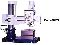 51Inch Arm 11.9Inch Column Willis RD-1300H RADIAL DRILL, 7.5 HP, #5MT, Power Elev - click to enlarge