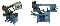 10Inch Width 12Inch Height Roll-In HW1212 Wet HORIZONTAL BAND SAW, Horizontal Mit - click to enlarge