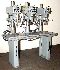 3 Spindles Clausing 1685 MULTI-SPINDLE DRILL, 15 Vari-Speed Heads, 33JT, C - click to enlarge