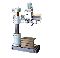 New Radial Drills - 37.41 Arm 8.25 Column Victor 837 RADIAL DRILL, Spindle Stroke 8.25, 6 sp