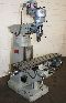 48 Table 1HP Spindle Bridgeport J-Head VERTICAL MILL, R-8, Trav-A-dials fo - click to enlarge