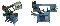 10Inch Width 12Inch Height Roll-In HW1212 Wet HORIZONTAL BAND SAW, Horizontal Mit - click to enlarge